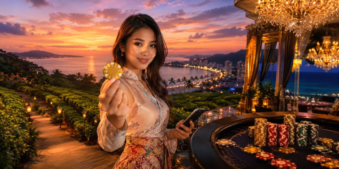 Pertandingan poker tradisional di Penang