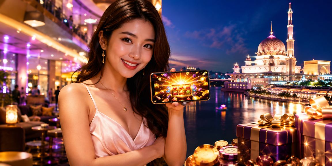 Pemain menikmati permainan slot mudah alih di Putrajaya dengan gaya Malaysia